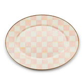 Rosy Check Medium Oval Platter